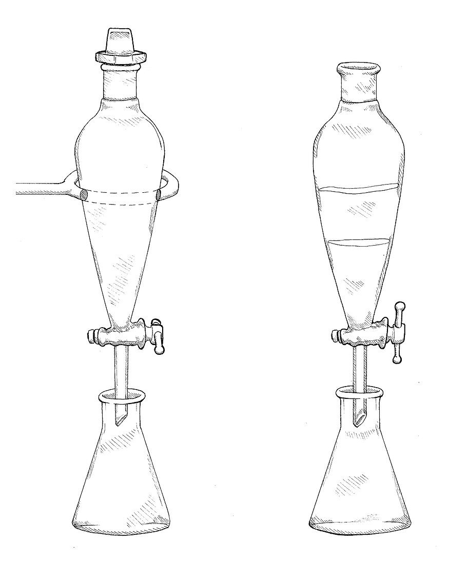 Extraction experiment apparatus,illustration