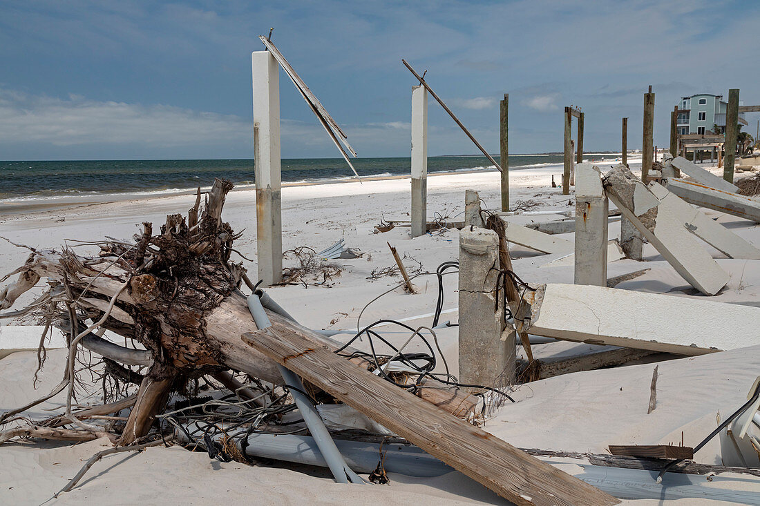 Hurricane Michael aftermath,Florida Panhandle,USA