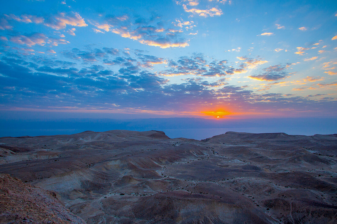 Sunrise in the Judean Desert,Israel