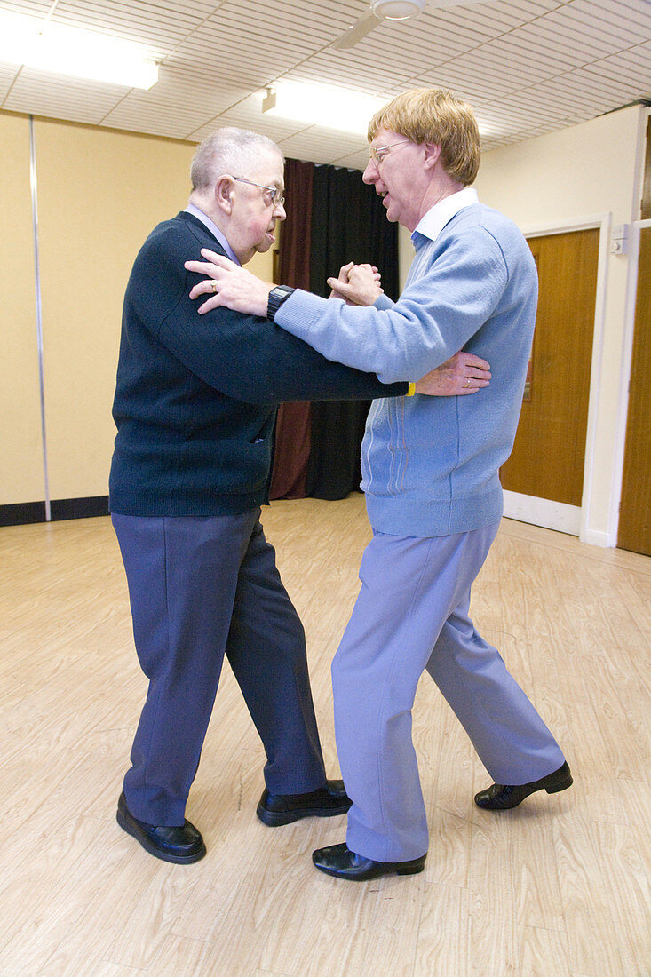 Dance class for the visually impaired