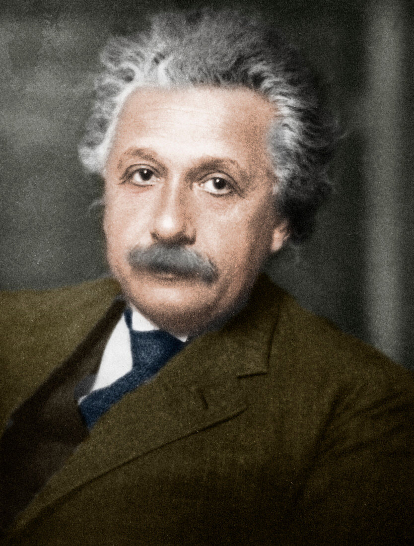 Albert Einstein, German-Swiss-American physicist