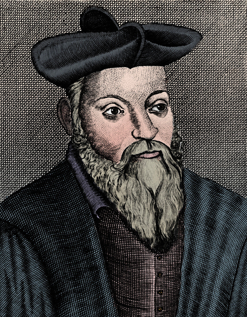 Michel Nostradamus, French physician and astrologer
