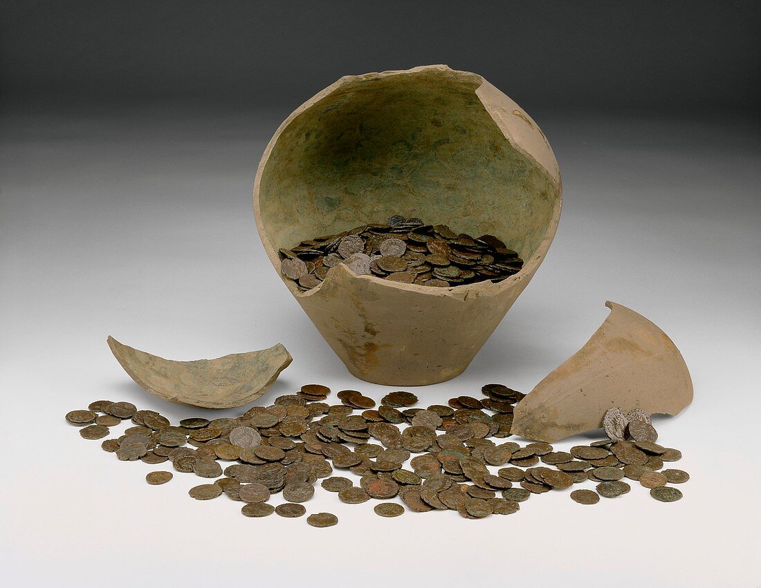Roman imperial coin hoard, 3rd century