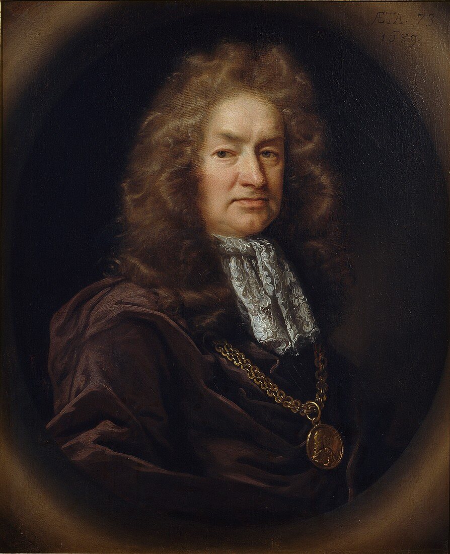 Elias Ashmole, 1687