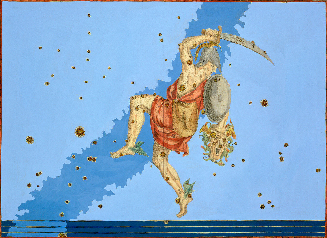 Constellation of Perseus, 1603