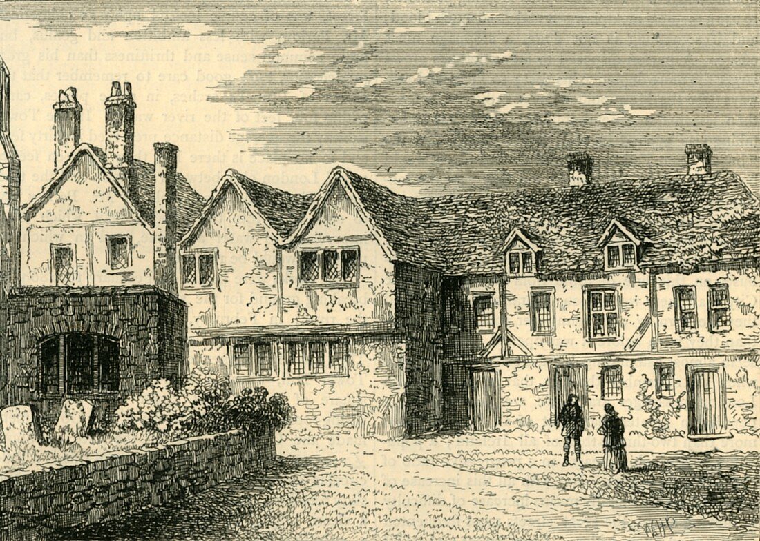 St. Katherine's Hospital - The Brothers' Houses in 1781, c18