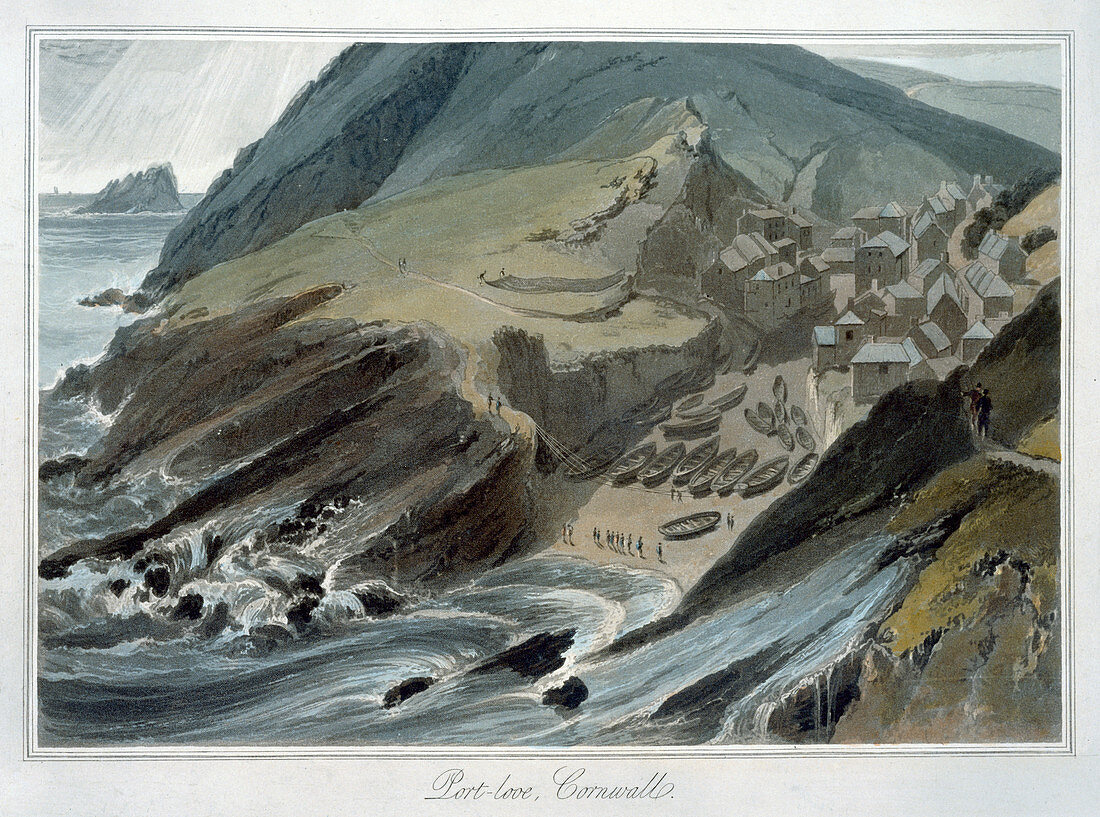 Port Looe, Cornwall, 1814-1825