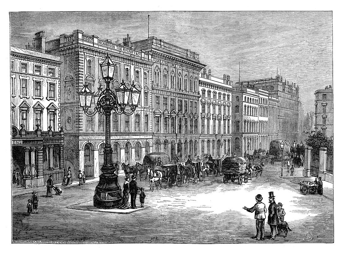 Portland Street, Manchester, late 19th century