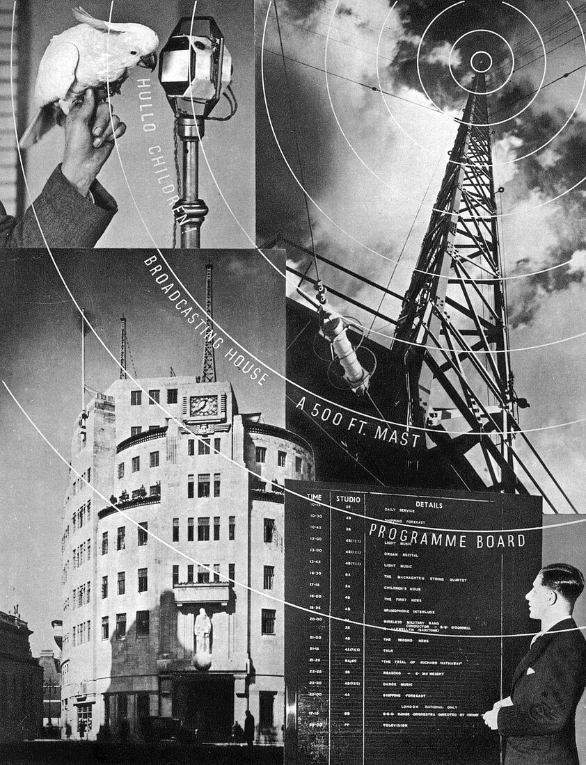 A visit to the BBC, 1937