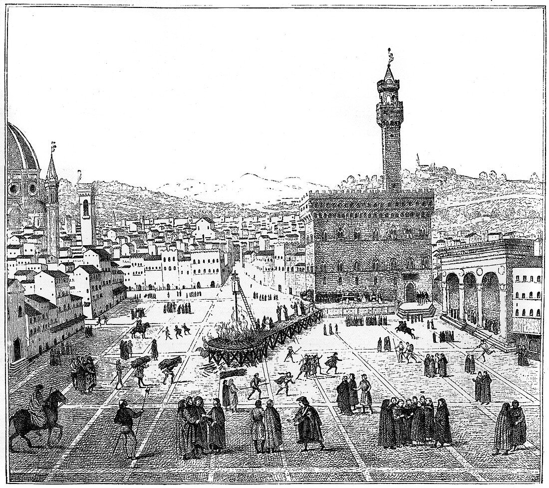 Execution of Girolamo Savonarola, Florence