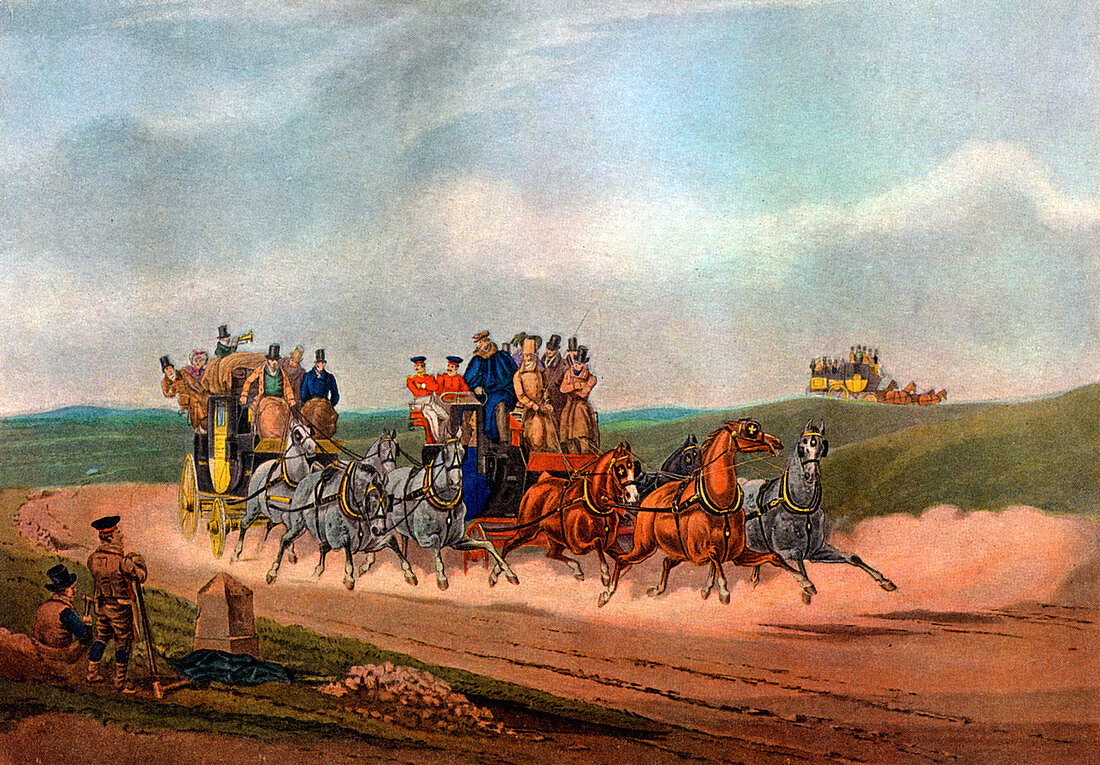 The Opposition Coaches, 1837