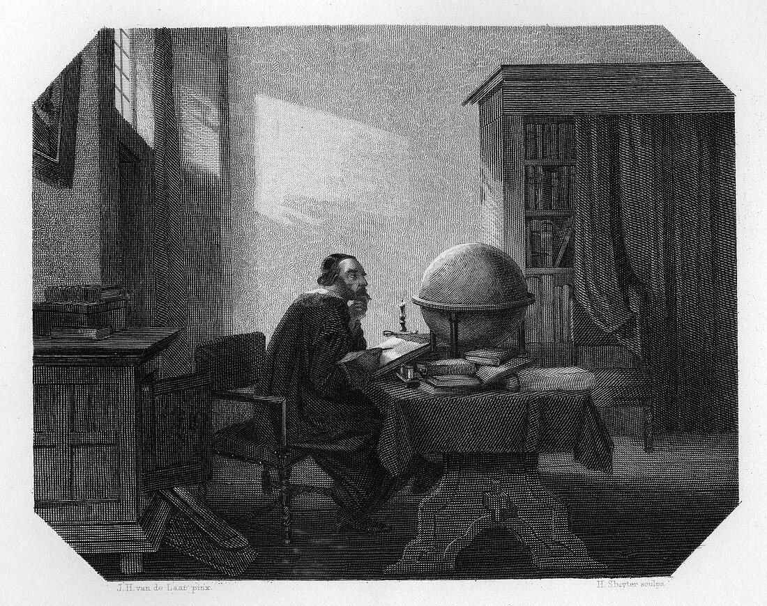 Metius, Dutch geometer and astronomer, c1870