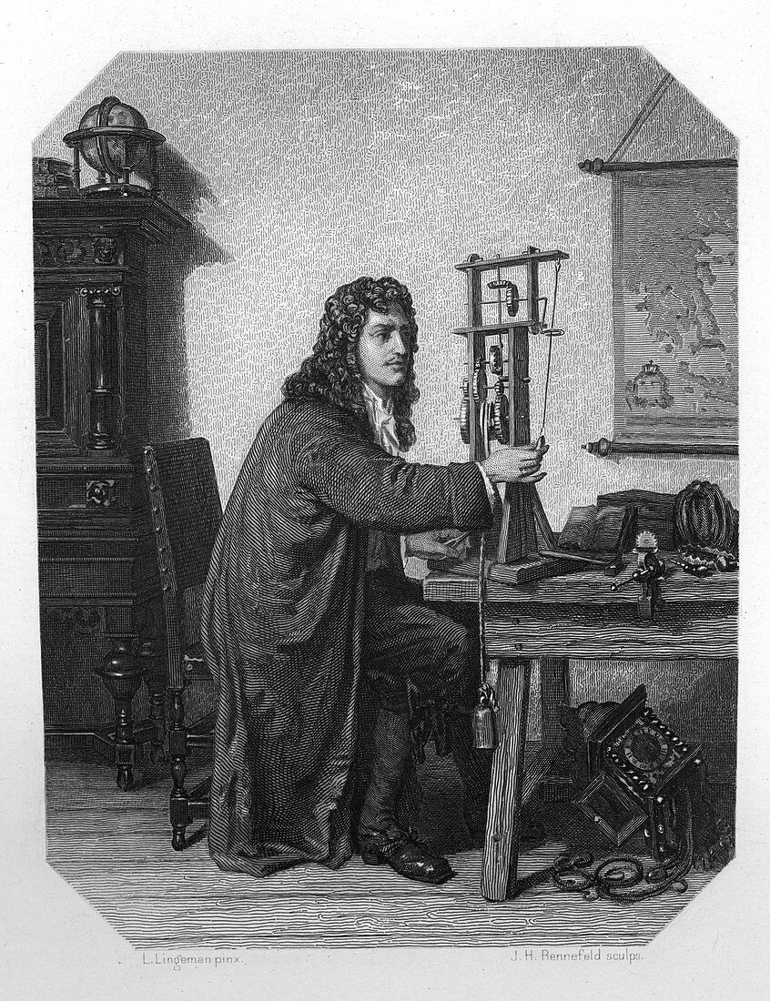 Christiaan Huygens, Dutch mathematician and astronomer
