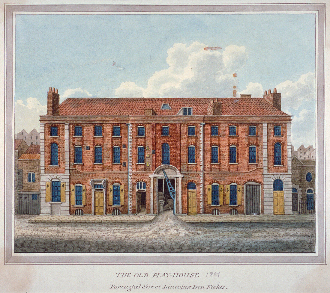 Salopian China Warehouse, Portugal Street, London, 1801