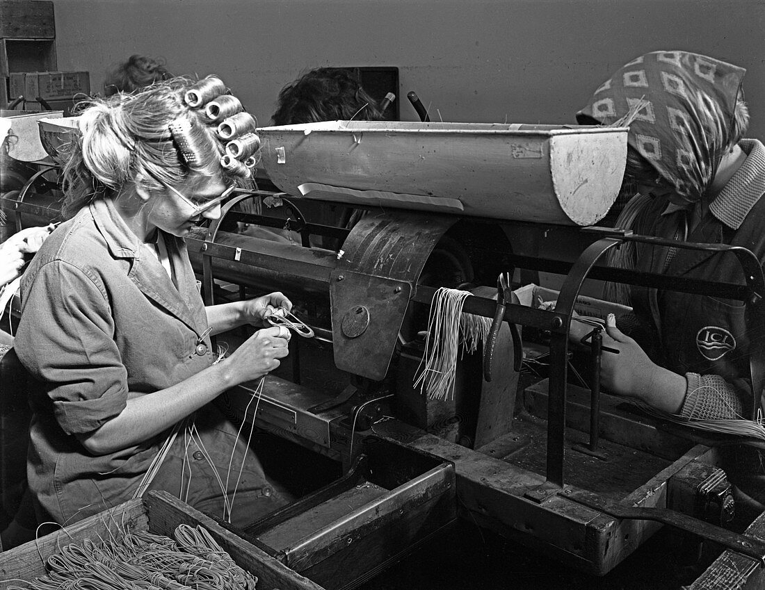 Detonator production, South Yorkshire, 1962