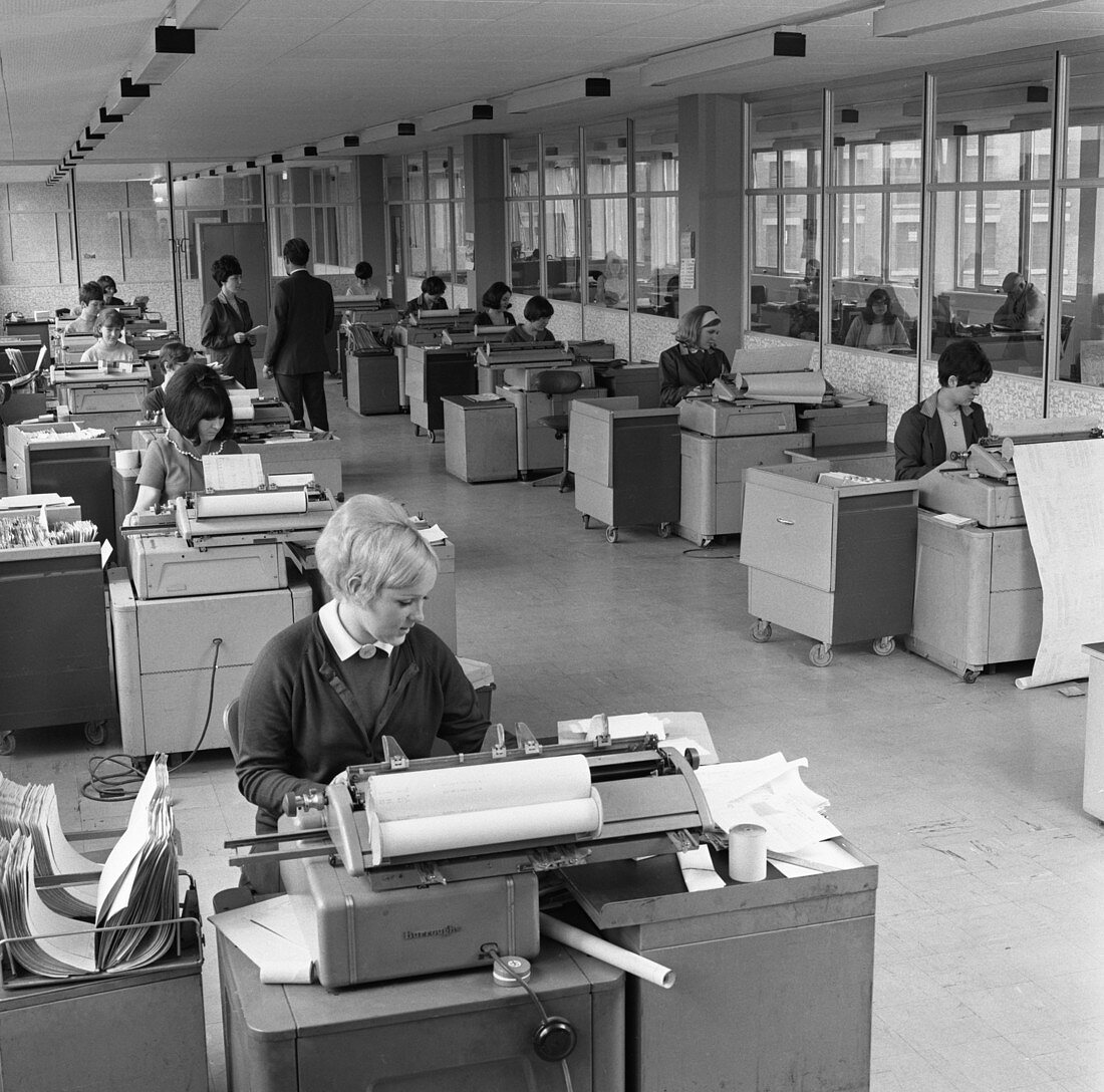 Administration office, 1968