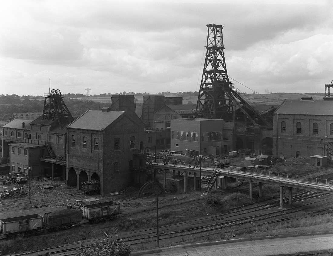 Frickley Colliery, South Elmsall, West Yorkshire, 1965