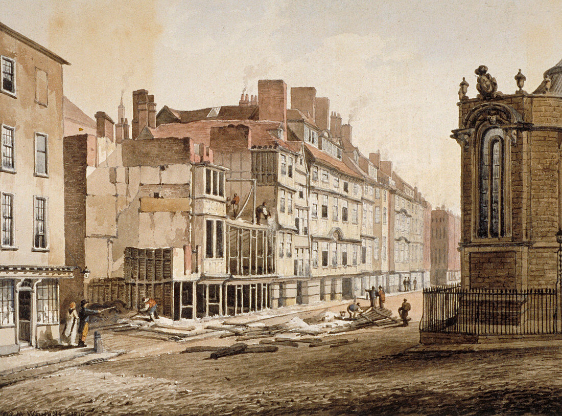Strand, Westminster, London, 1810