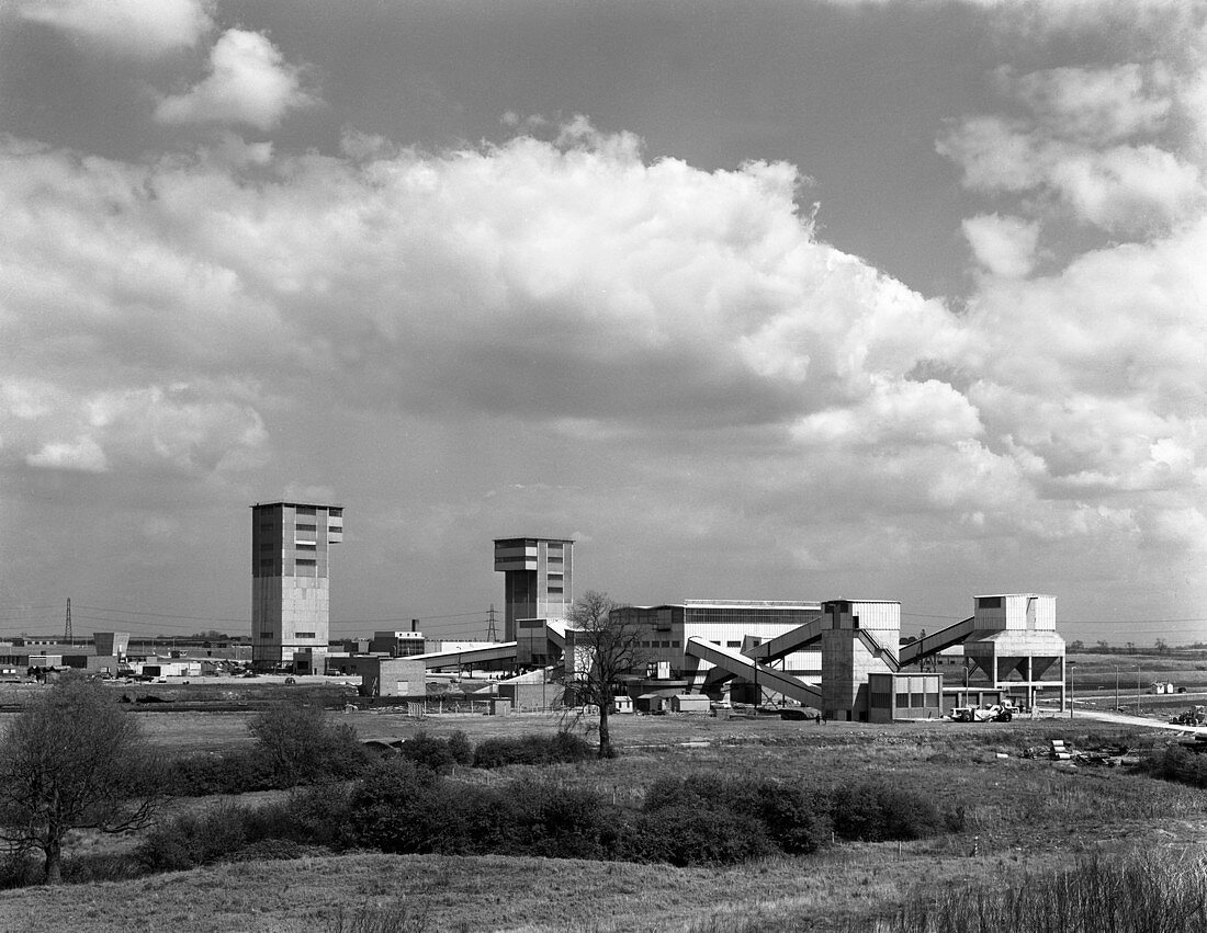 Cotgrave Colliery, Nottinghamshire, 1963