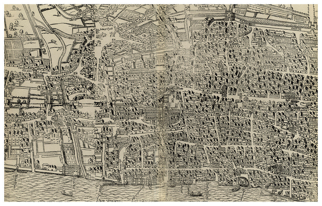 Survey of London, 16th or 17th century