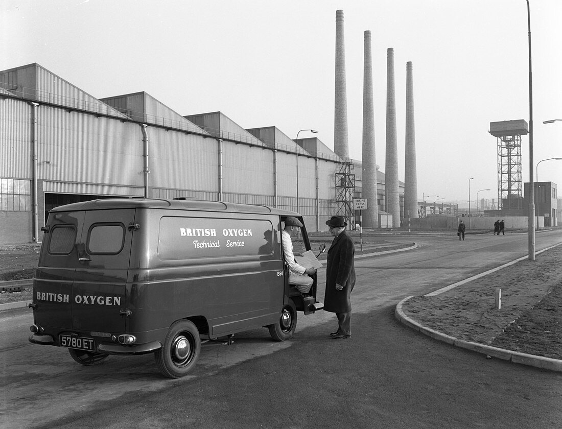 Morris J4 van, 1964