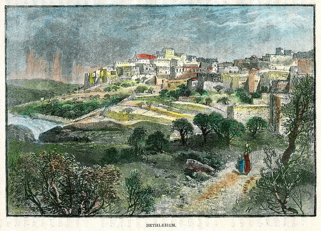 Bethlehem, Palestine, c1885