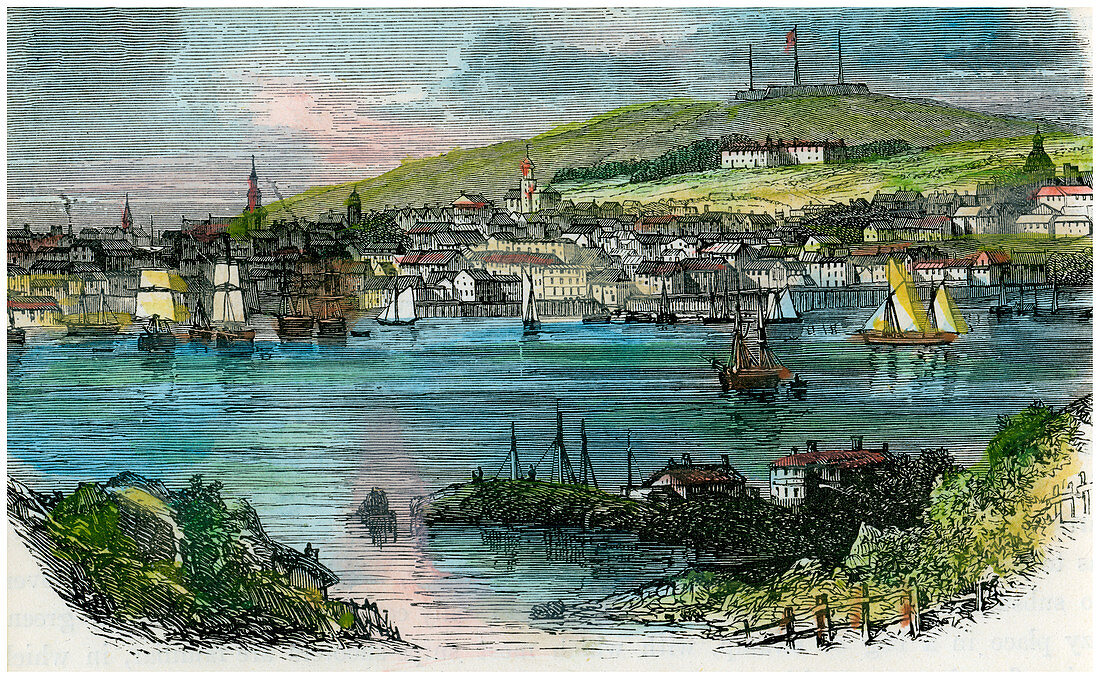 View of Halifax, Nova Scotia, c1870
