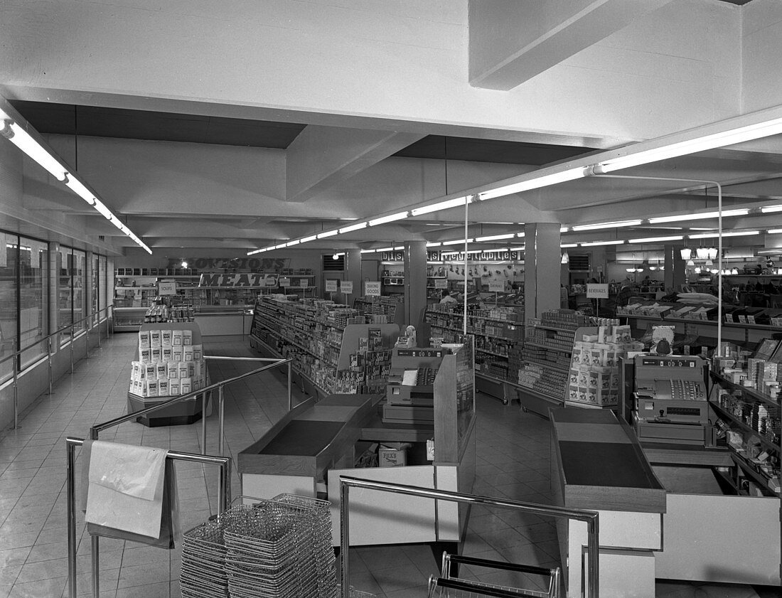 Barnsley Co-op, Penistone branch, South Yorkshire, 1956
