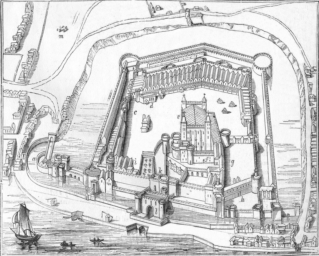 The Tower of London, 1597