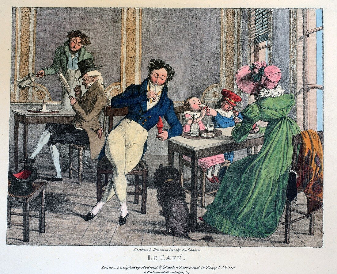 Le Cafe, 1820