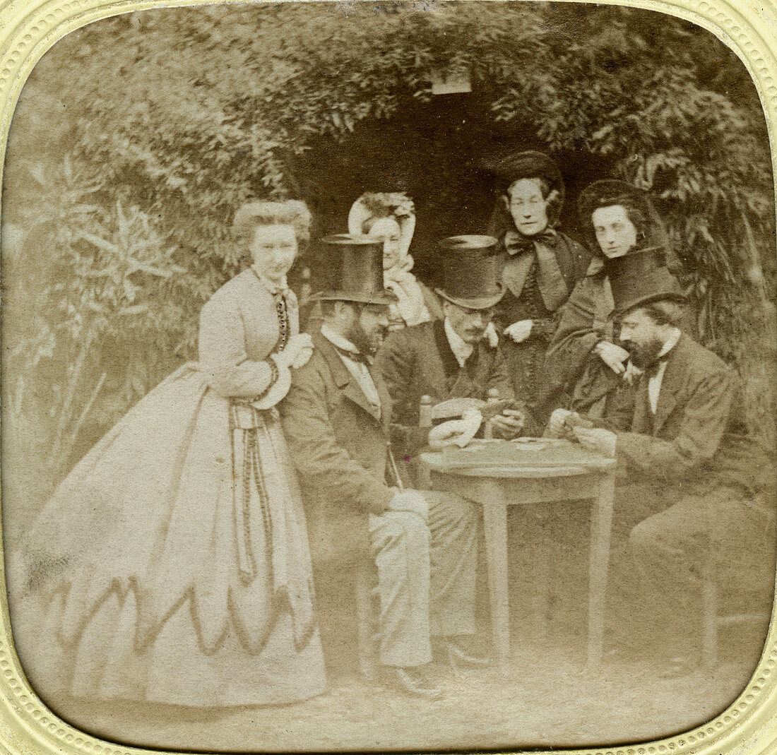 The Card Game, c1850