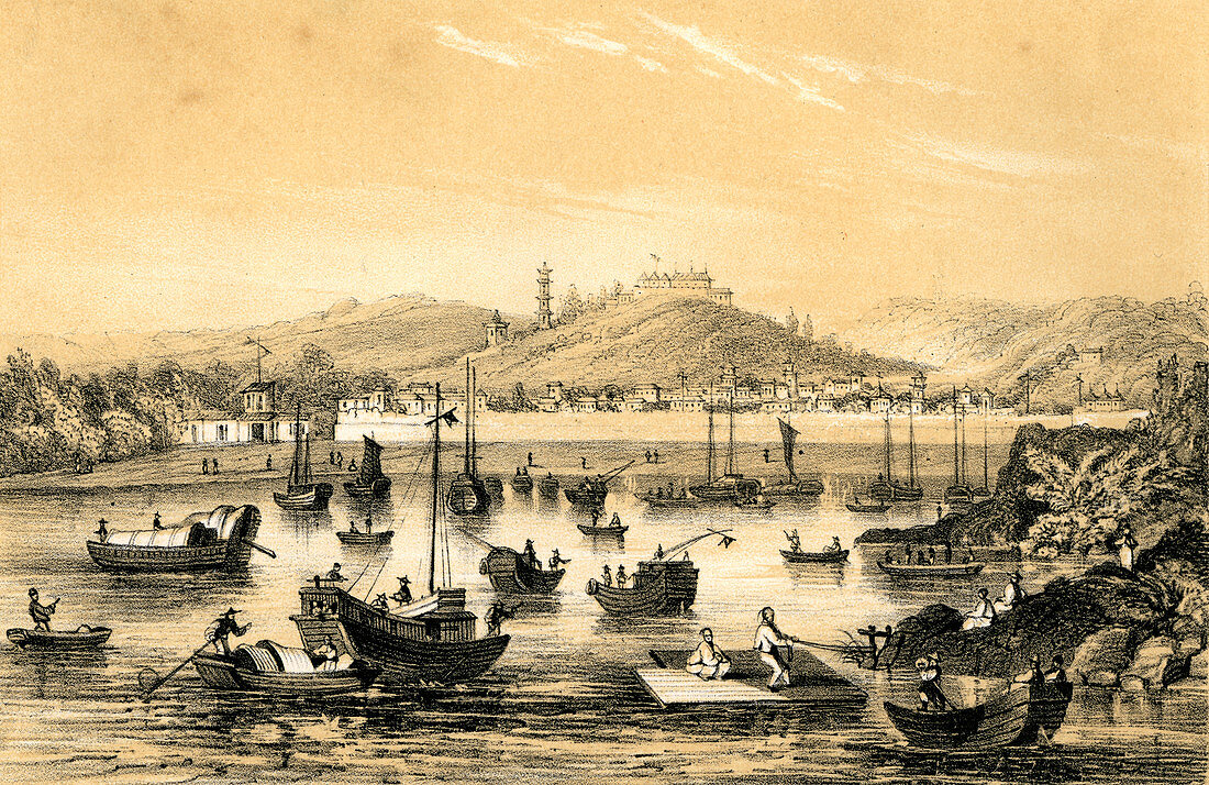 Ningbo, China, 1847
