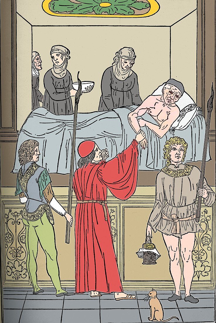The Treatment Of The Plague, c1493