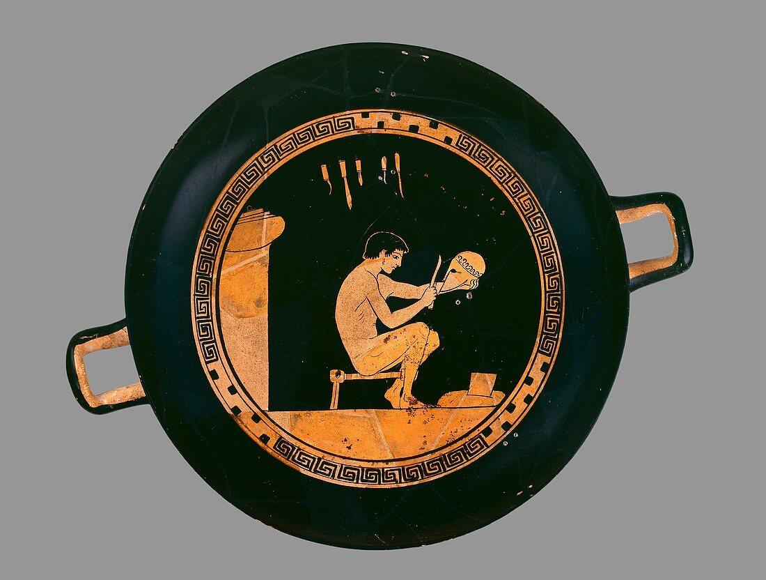 Attic red-figure cup, c480 BC