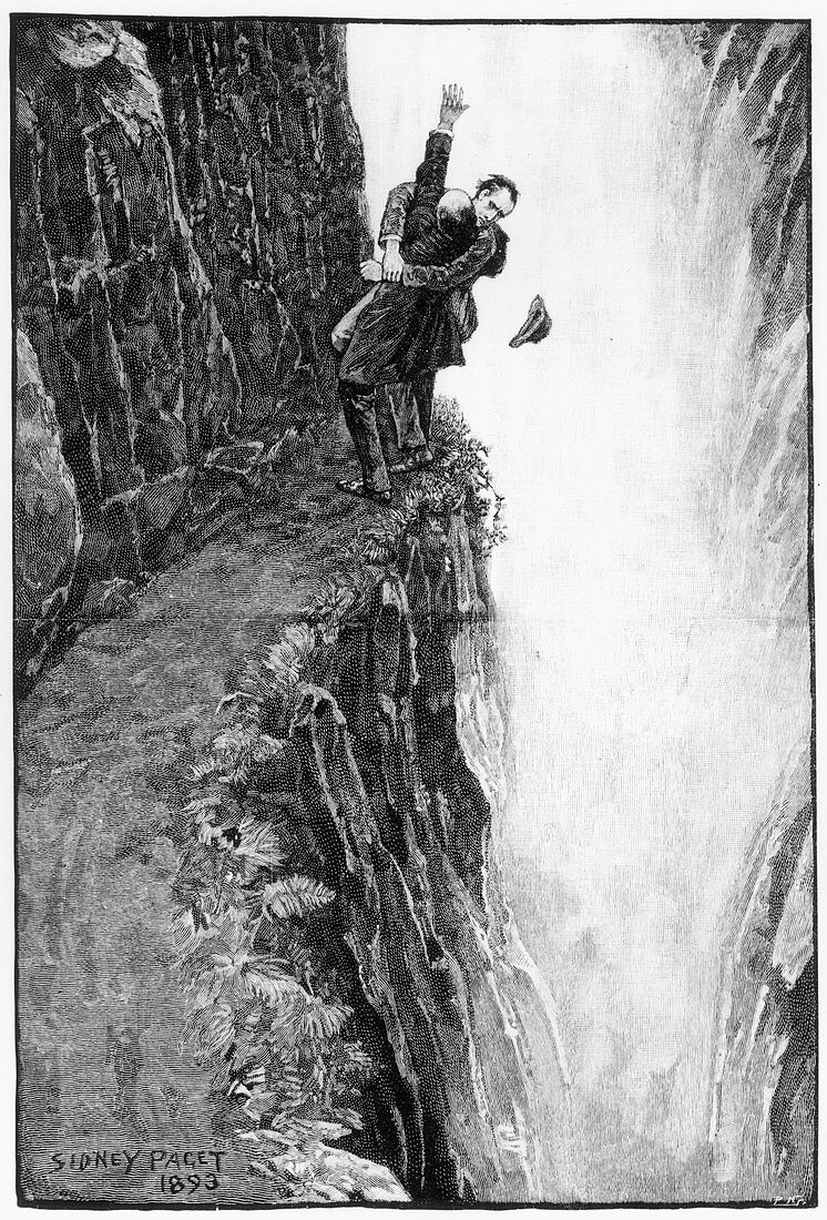 The Death of Sherlock Holmes', 1893