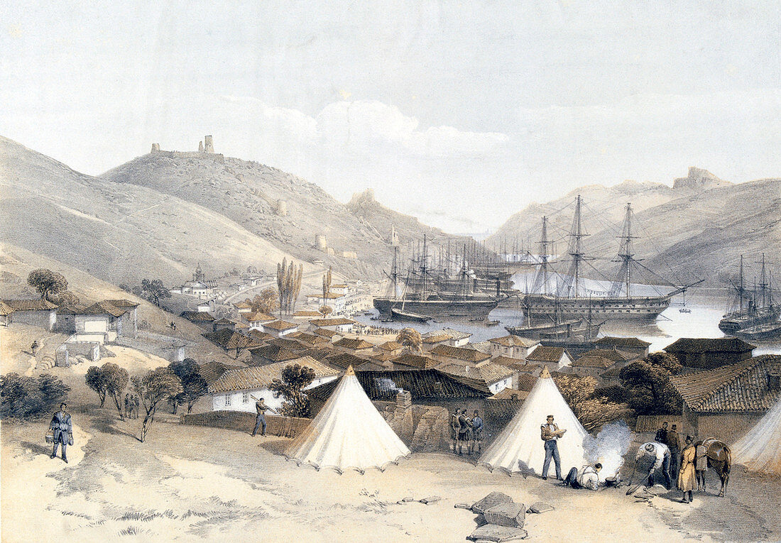 Balaklava Looking Towards the Sea', 1855