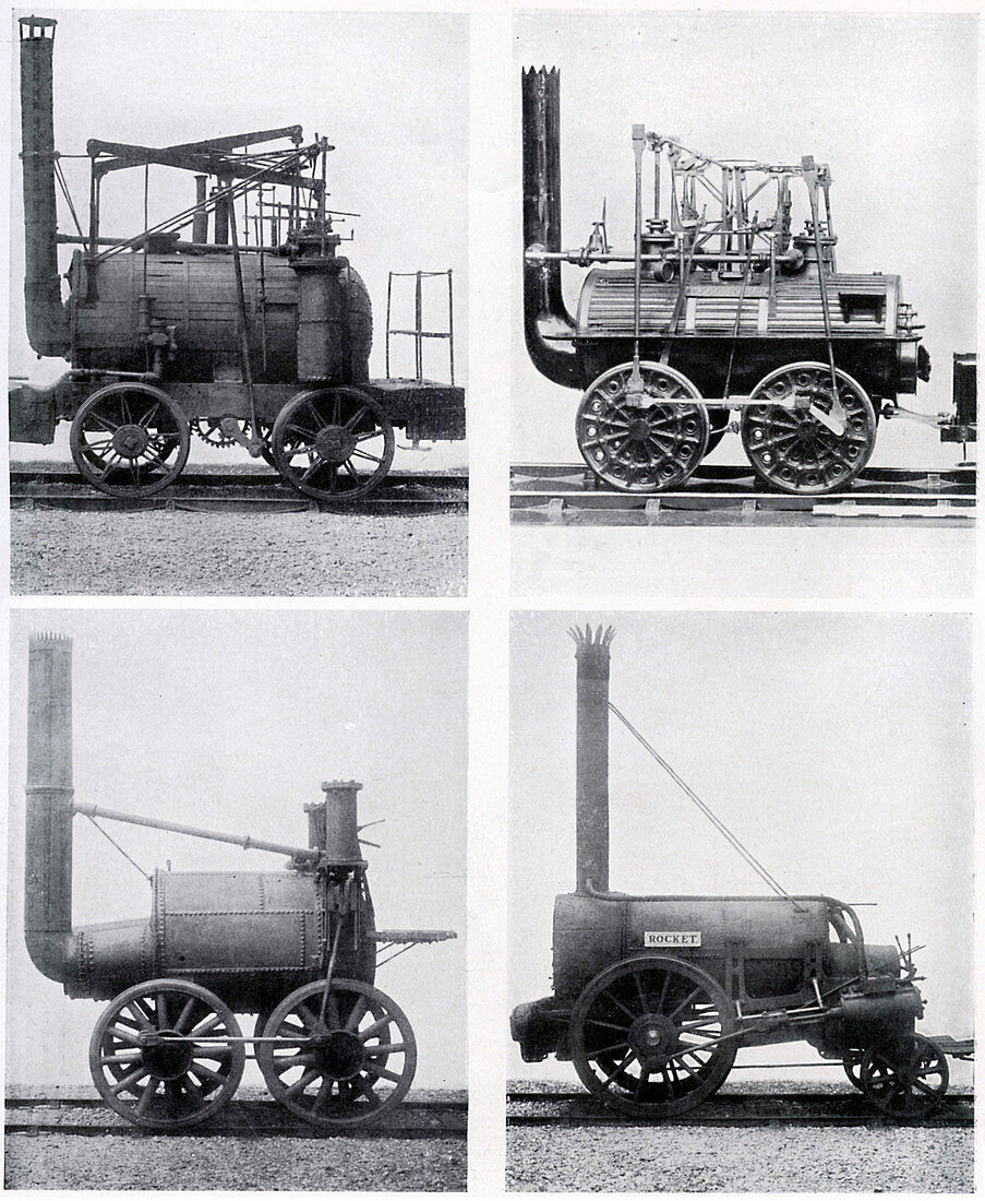 Early locomotives, 19th century