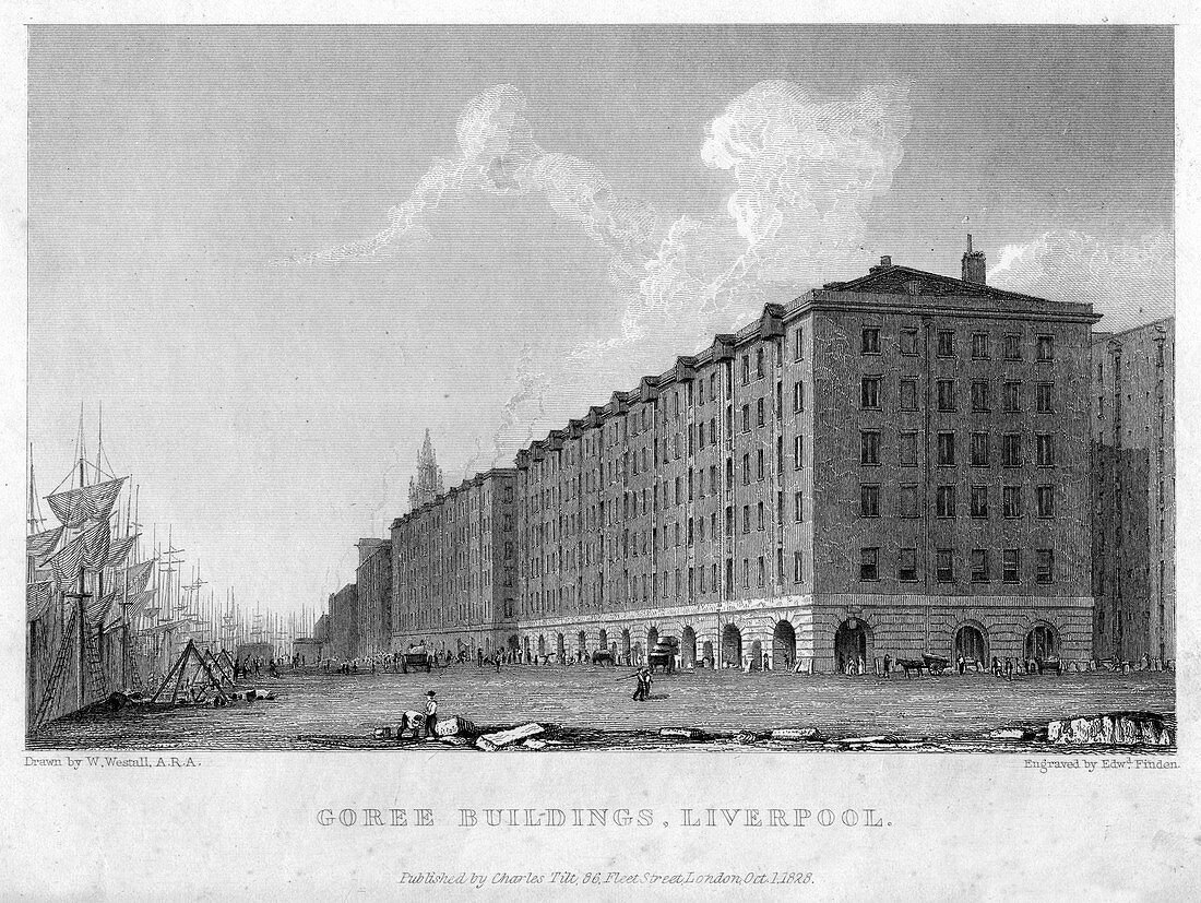 Goree Buildings, Liverpool, 1828