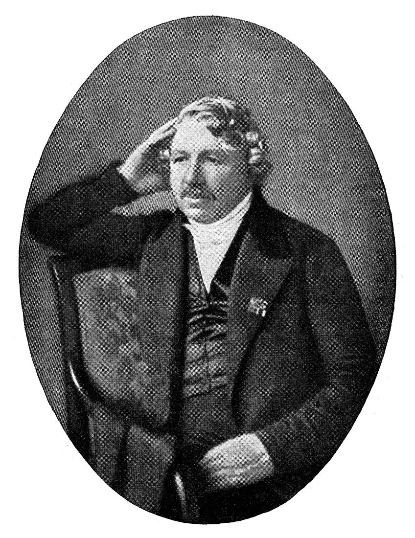 Louis Daguerre (1787-1851), French photographer, 1900