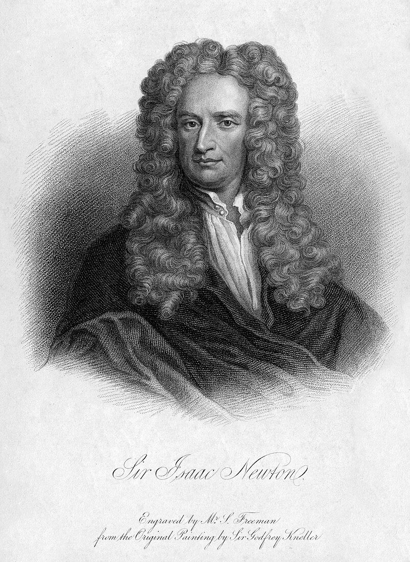 Sir Isaac Newton, English mathematician and physicist
