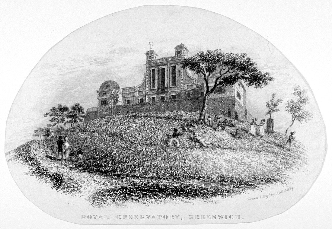 Royal Observatory, Greenwich, London, c1830