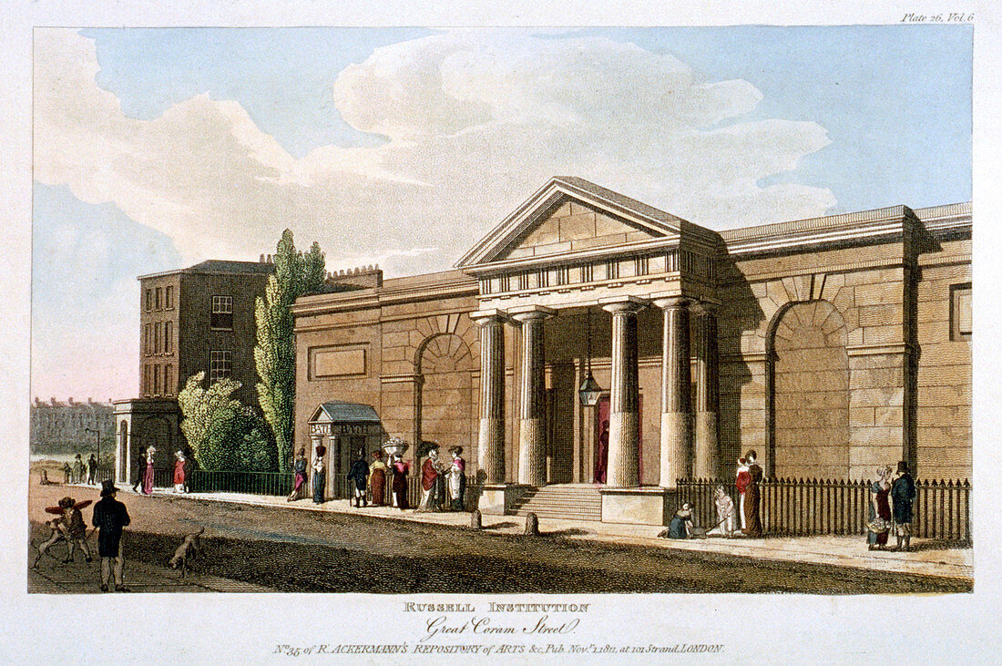 Russell Institution, Bloomsbury, London, 1811