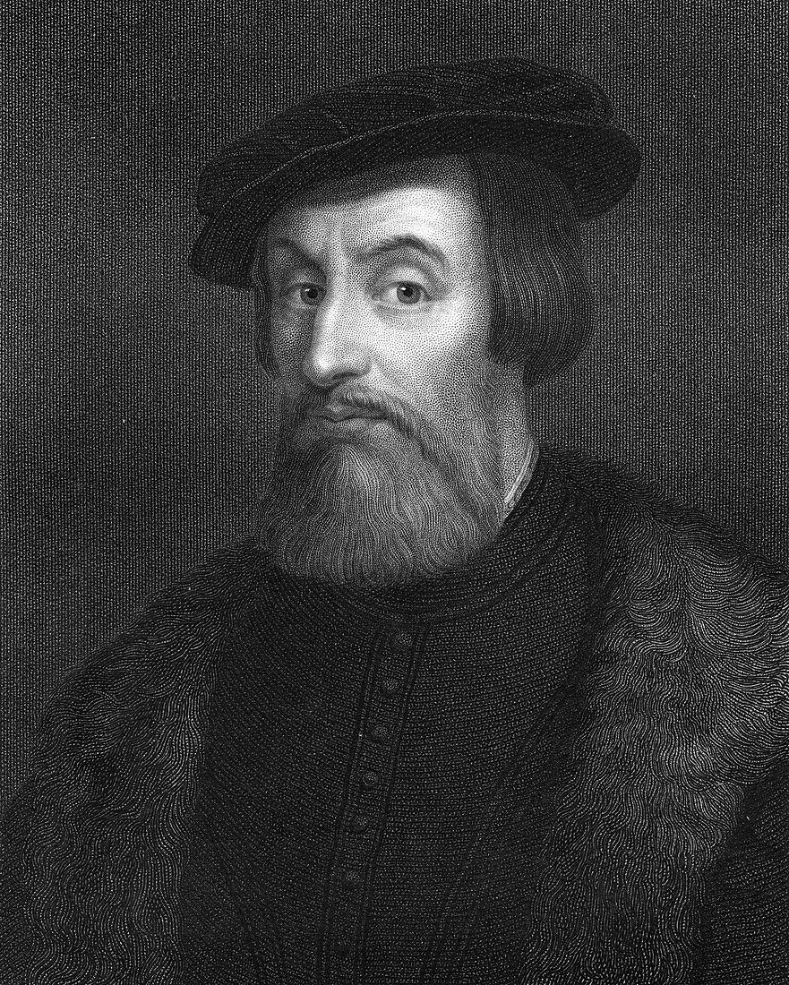 Hernan Cortes, 16th century Spanish conquistador