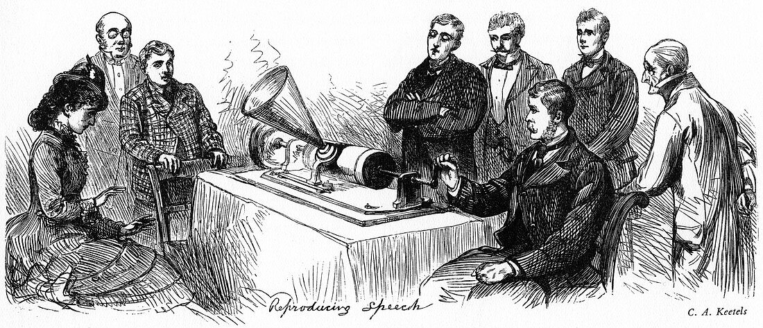 Reproducing Speech', 1878