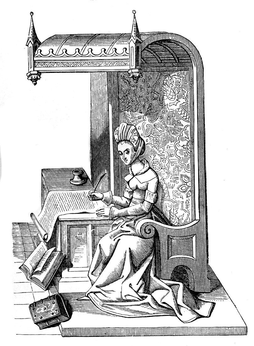Christine de Pizan, medieval writer, rhetorician and critic