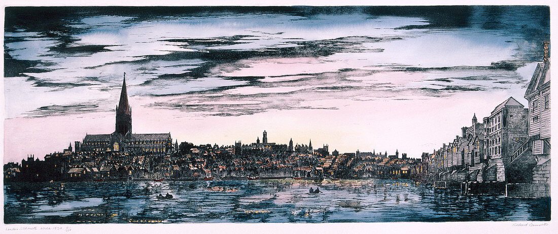 View of London, 1530