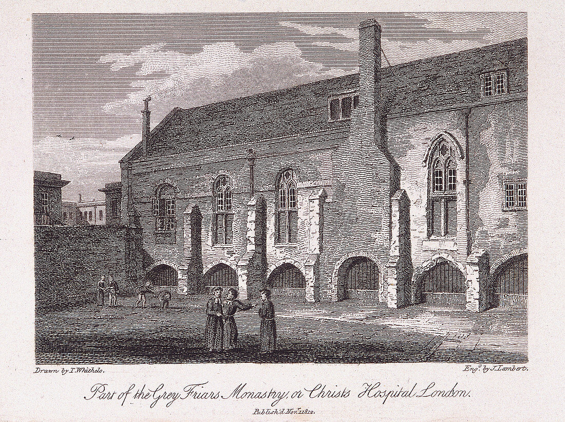 Christ's Hospital, London, 1812