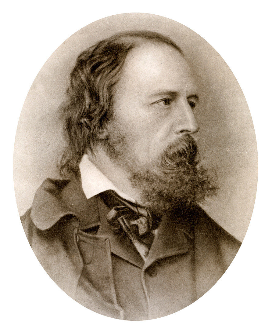 Alfred, Lord Tennyson, English poet, (1909)