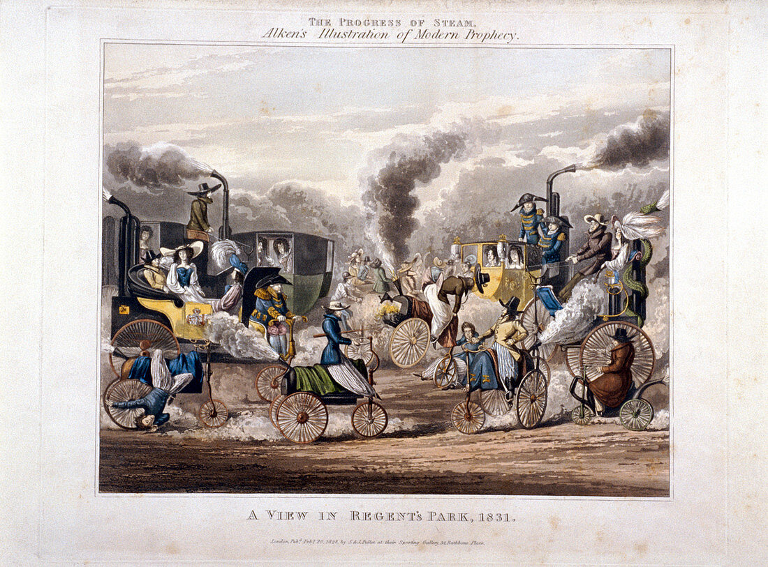 Regent's Park, Marylebone, London, 1828