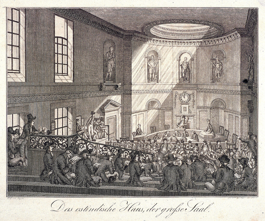 East India House, London, 1808